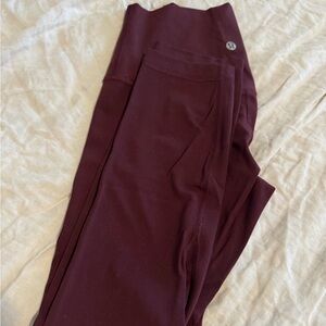 Lululemon align high rise crop 23” size 4